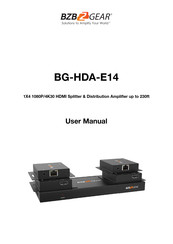 BZBGEAR BG-HDA-E14 User Manual