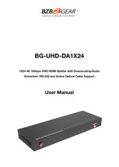 BZBGEAR BG-UHD-DA1X24 User Manual