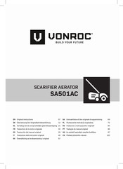 VONROC SA501AC Original Instructions Manual