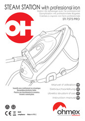 ohmex STI 7575 PRO Instruction Manual