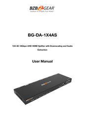 BZBGEAR BG-DA-1X4AS User Manual