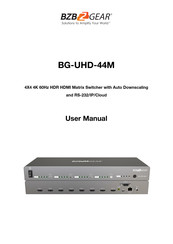 BZBGEAR BG-UHD-44M User Manual