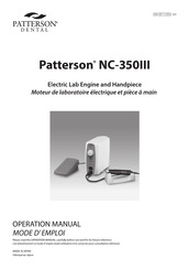 Patterson NC-350III Operation Manual