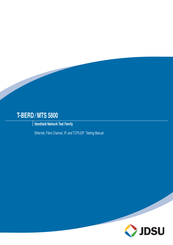 JDS Uniphase MTS 5800 Manual