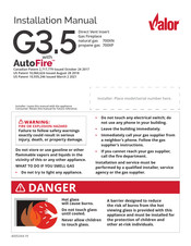 Valor AutoFire G3.5 Installation Manual