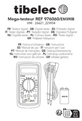 tibelec EM390B Instructions Manual