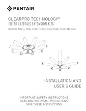 Pentair CLEARPRO TECHNOLOGY TR100 Installation And User Manual