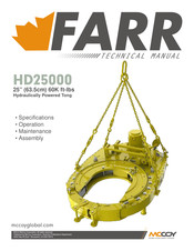 MCCOY FARR HD25000 Manual