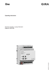 Gira 2015 00 Operating Instructions Manual
