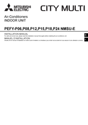 Mitsubishi Electric City Multi PEFY-P08 NMSU-E Installation Manual