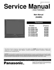 Panasonic CT-27SX11UE Service Manual