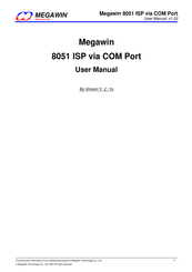 Megawin 8051 User Manual