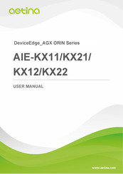 Aetina DeviceEdge AGX Orin AIE-KX22 User Manual