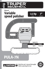 Truper 16673 Manual
