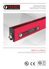 Fraser 3024 F Operating Instructions Manual