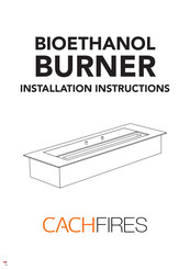 CACHFIRES BIO376 Installation Instructions Manual