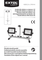 EXTOL LIGHT 43282 Translation Of The Original User Manual