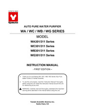 Yamato WA311 Series Instruction Manual