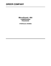 GREER Company MicroGuard 404 Manual