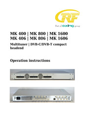 axing RF MK 406 Operation Instructions Manual