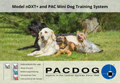 PACDOG PAC Instructions For Use Manual