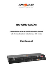 BZB Gear BG-UHD-DA2X8 User Manual