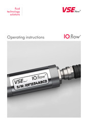 vse IO.flow Operating Instructions Manual