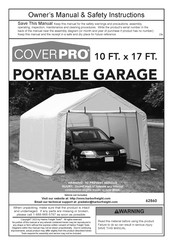 Harbor Freight Tools CoverPro 62860 Owner's Manual