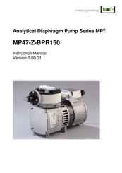 M&C MP47-Z-BPR150 Instruction Manual