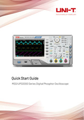 UNI-T MSO2202 Quick Start Manual