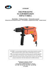 IKH AWD650P Instruction Manual