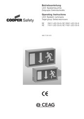 CEAG COOPER Safety RZ 71011 LED CG-S Operating Instructions Manual
