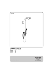 Grohe Ondus 27 198 Quick Start Manual