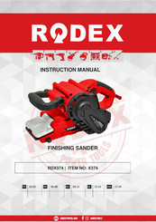 RODEX RDX374 Instruction Manual