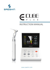 SAESHIN E-CUBE PLUS Instruction Manual