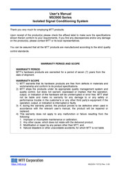 MTT MS3900 Series User Manual