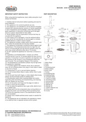 Buccan BCN-6001-1 User Manual