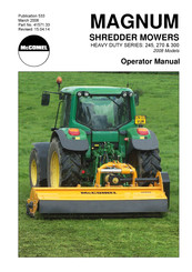 McConnel MAGNUM 270 Operator's Manual