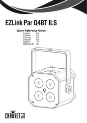 Chauvet DJ EZLink Par Q4BT ILS Quick Reference Manual