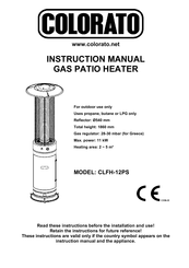COLORATO CLFH-12PS Instruction Manual