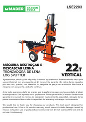 MADER LSE2203 Operator's Manual