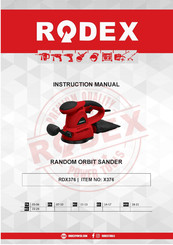 RODEX X376 Instruction Manual
