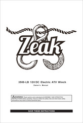 ZEAK 3500-LB Owner's Manual
