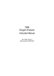 Servomex 700B Instruction Manual