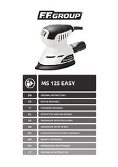 F.f. Group MS 125 EASY Original Instructions Manual
