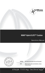 ROHO Hybrid ELITE Cushion Operation Manual