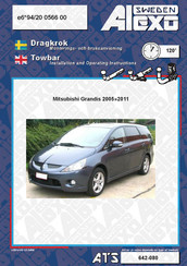 Alexo Sweden 642-080 Installation And Operating Instructions Manual