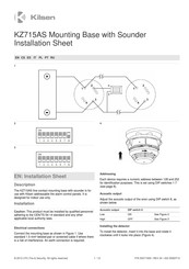 Kilsen KZ715AS Installation Sheet