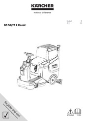 Kärcher BD 70R Classic Original Instructions Manual
