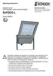 Schuch ExFOCO L Operating Instructions Manual